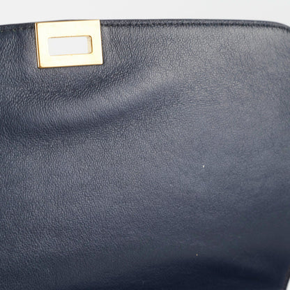 Celine Small Trapeze Blue/Black - photo 8