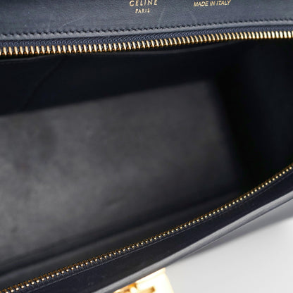 Celine Small Trapeze Blue/Black - photo 6