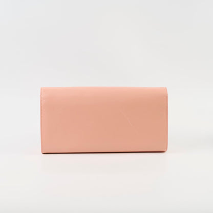 Saint Laurent Cassandre Clutch in Pale Pink Smooth Leather - photo 2