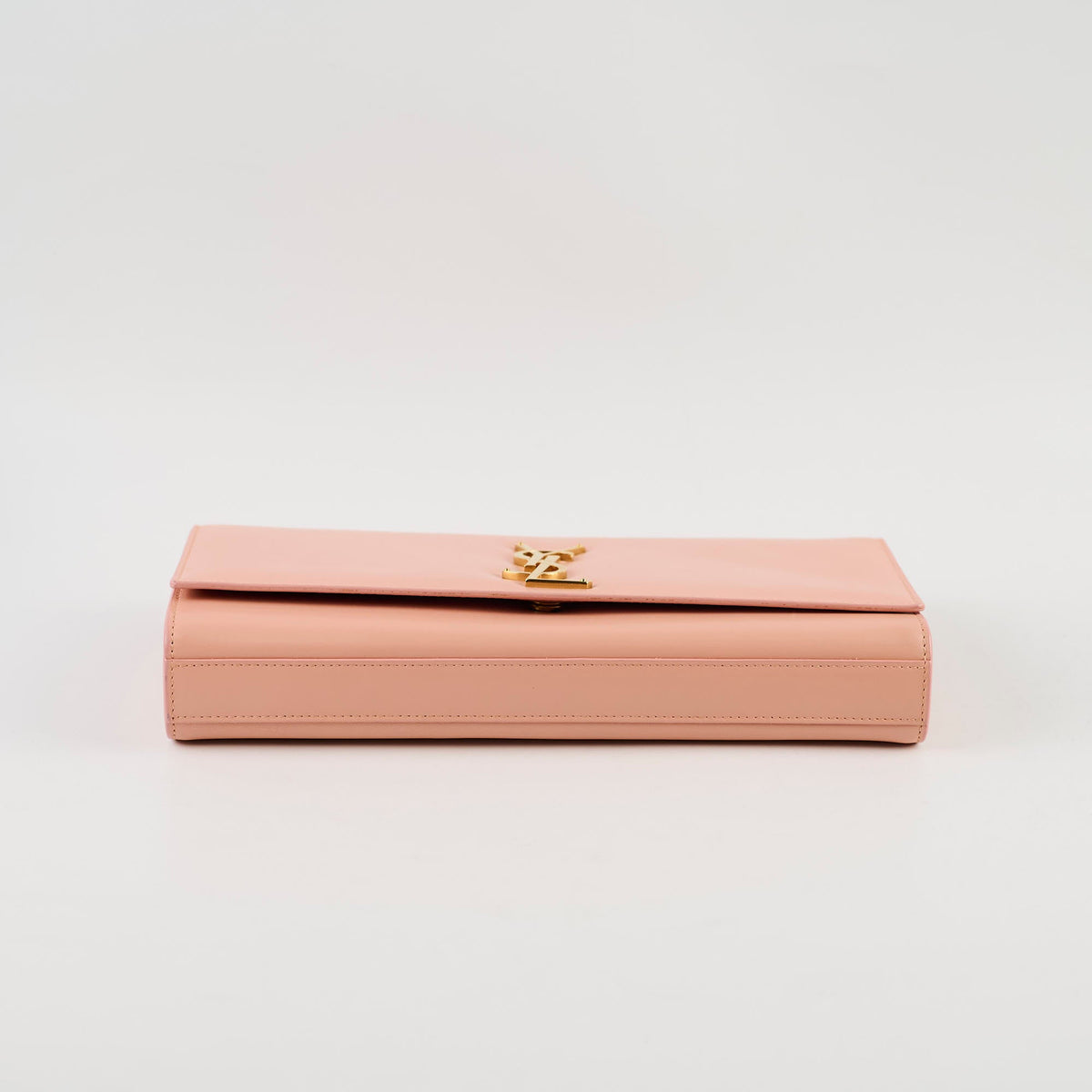 Saint Laurent Cassandre Clutch in Pale Pink Smooth Leather - photo 4