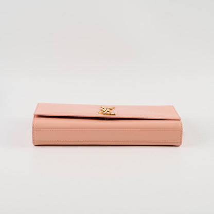 Saint Laurent Cassandre Clutch in Pale Pink Smooth Leather - photo 4