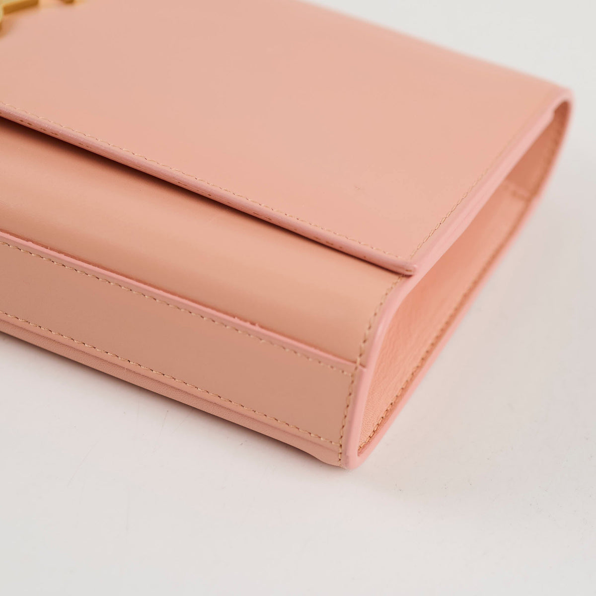 Saint Laurent Cassandre Clutch in Pale Pink Smooth Leather - photo 5