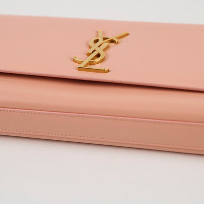 Saint Laurent Cassandre Clutch in Pale Pink Smooth Leather - photo 6