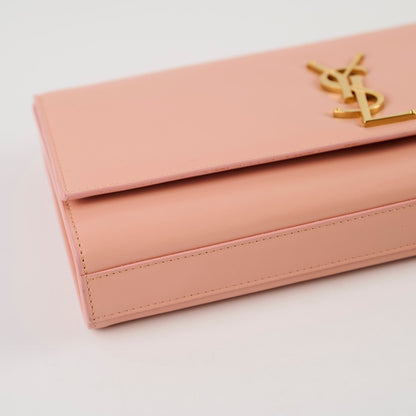 Saint Laurent Cassandre Clutch in Pale Pink Smooth Leather - photo 7