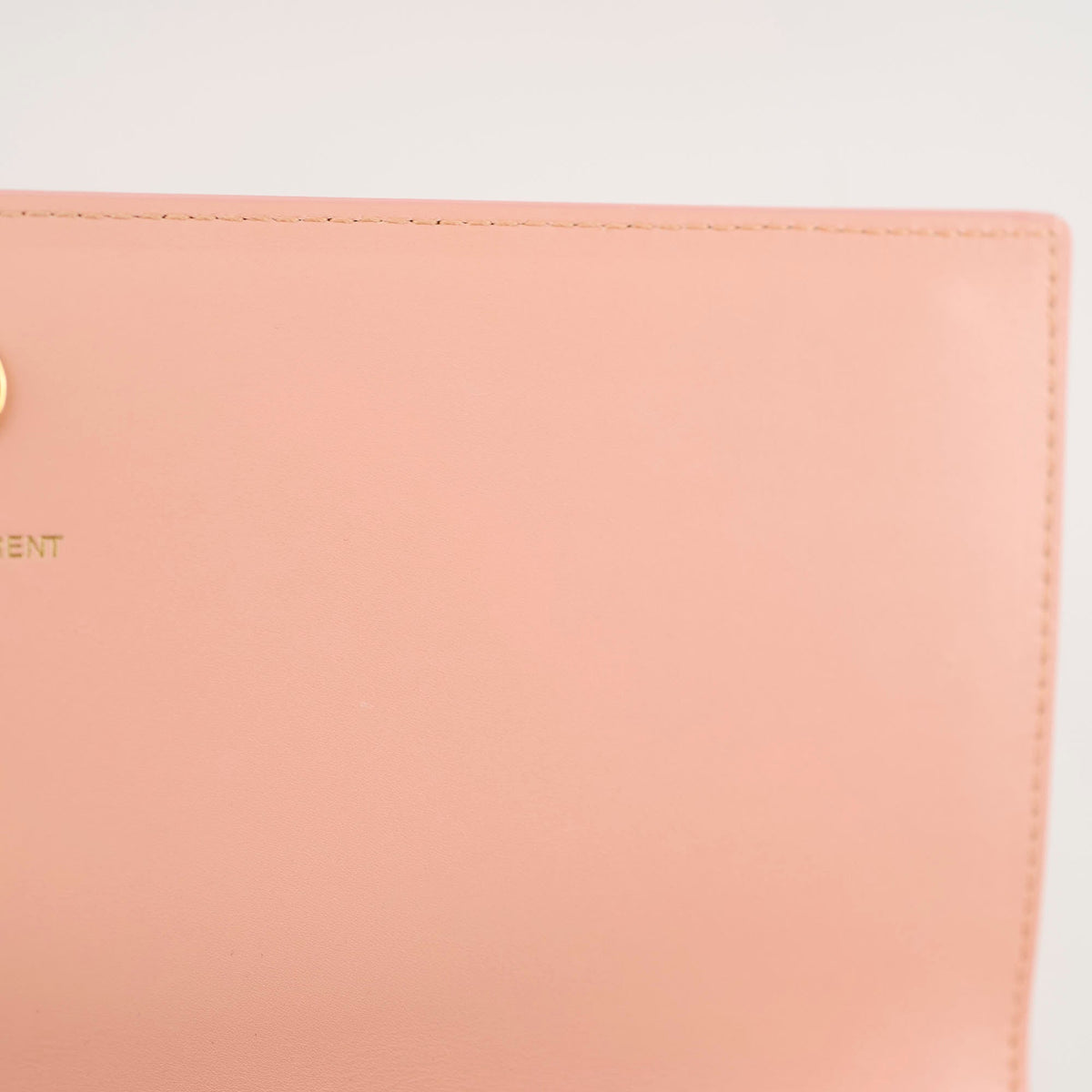 Saint Laurent Cassandre Clutch in Pale Pink Smooth Leather - photo 10