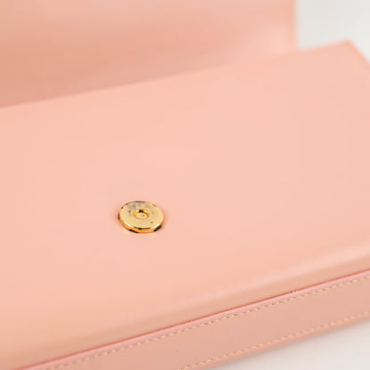 Saint Laurent Cassandre Clutch in Pale Pink Smooth Leather - photo 11