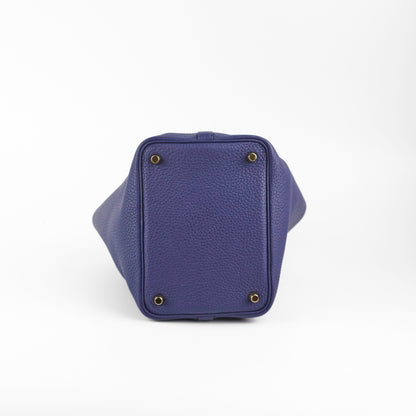 Hermes Picotin 18 Bleu Encre D Stamp (2019) - photo 5