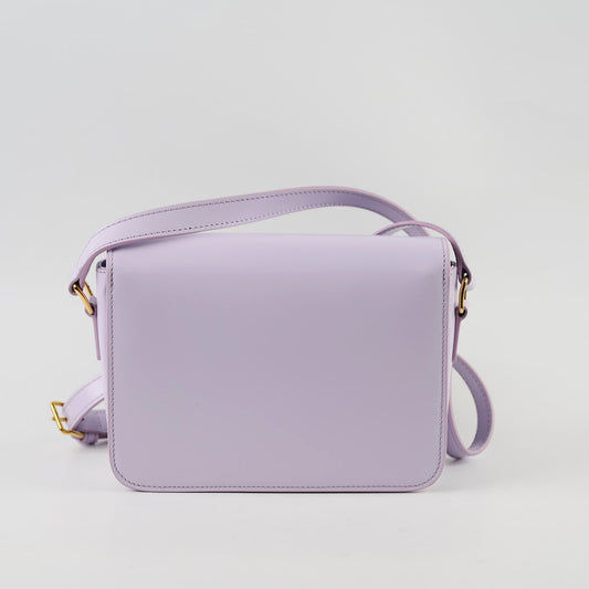 Celine Teen Triomphe Shiny Calfskin Light Lilac - photo 2