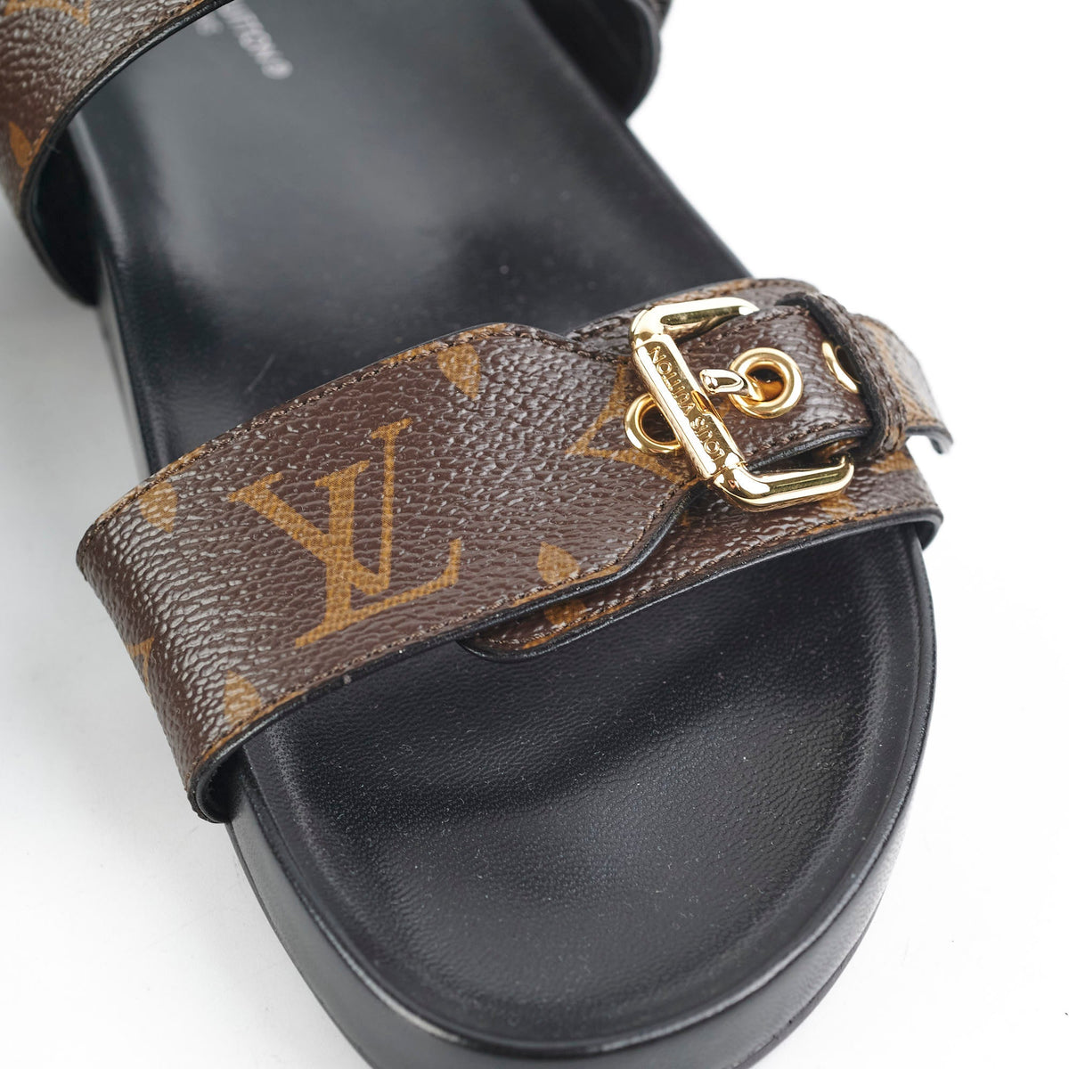 Louis Vuitton Bom Dia Comfort Flat Mules Monogram Size 39 - photo 9