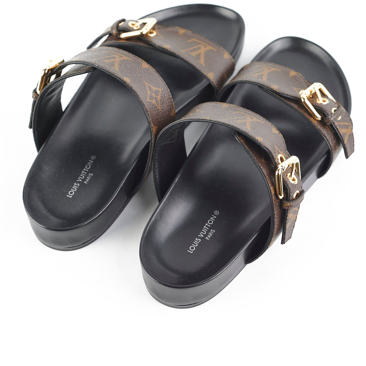 Louis Vuitton Bom Dia Comfort Flat Mules Monogram Size 39 - photo 5