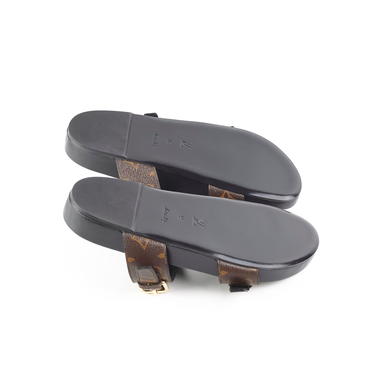 Louis Vuitton Bom Dia Comfort Flat Mules Monogram Size 39 - photo 4