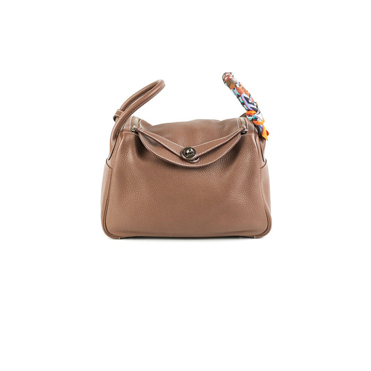 Hermes Lindy 30 Etoupe Q Square Stamp - photo 1
