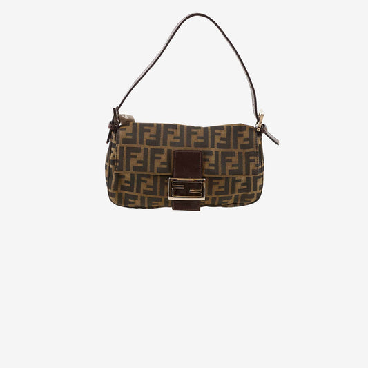 Fendi Baguette Zucca Canvas/Leather Shoulder - photo 1