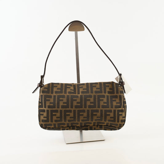 Fendi Baguette Zucca Canvas/Leather Shoulder - photo 2