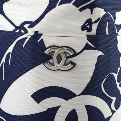 Chanel Coco Beach Backpack Blue/White 31 Series - photo 12