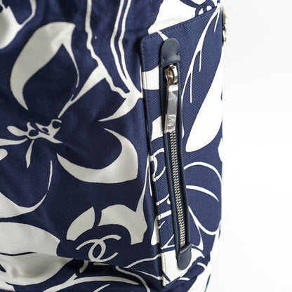 Chanel Coco Beach Backpack Blue/White 31 Series - photo 11