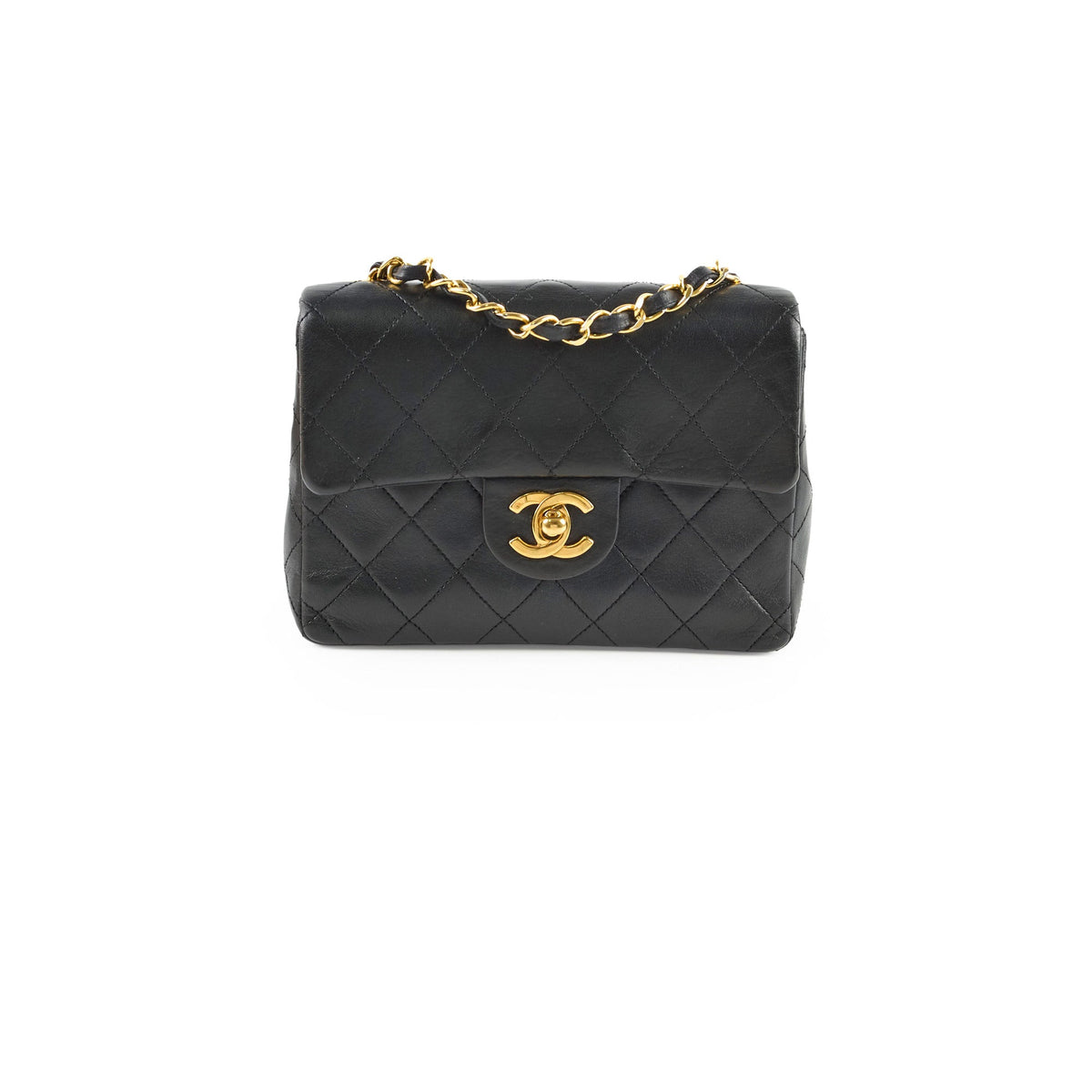 Chanel Vintage Mini Square Flap Black - Series 1 - photo 1