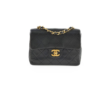 Chanel Vintage Mini Square Flap Black - Series 1 - photo 1