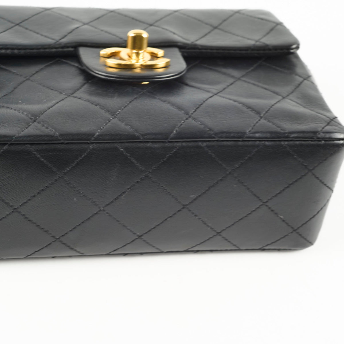 Chanel Vintage Mini Square Flap Black - Series 1 - photo 9