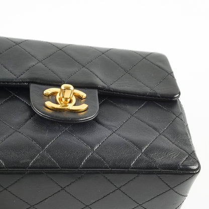 Chanel Vintage Mini Square Flap Black - Series 1 - photo 11