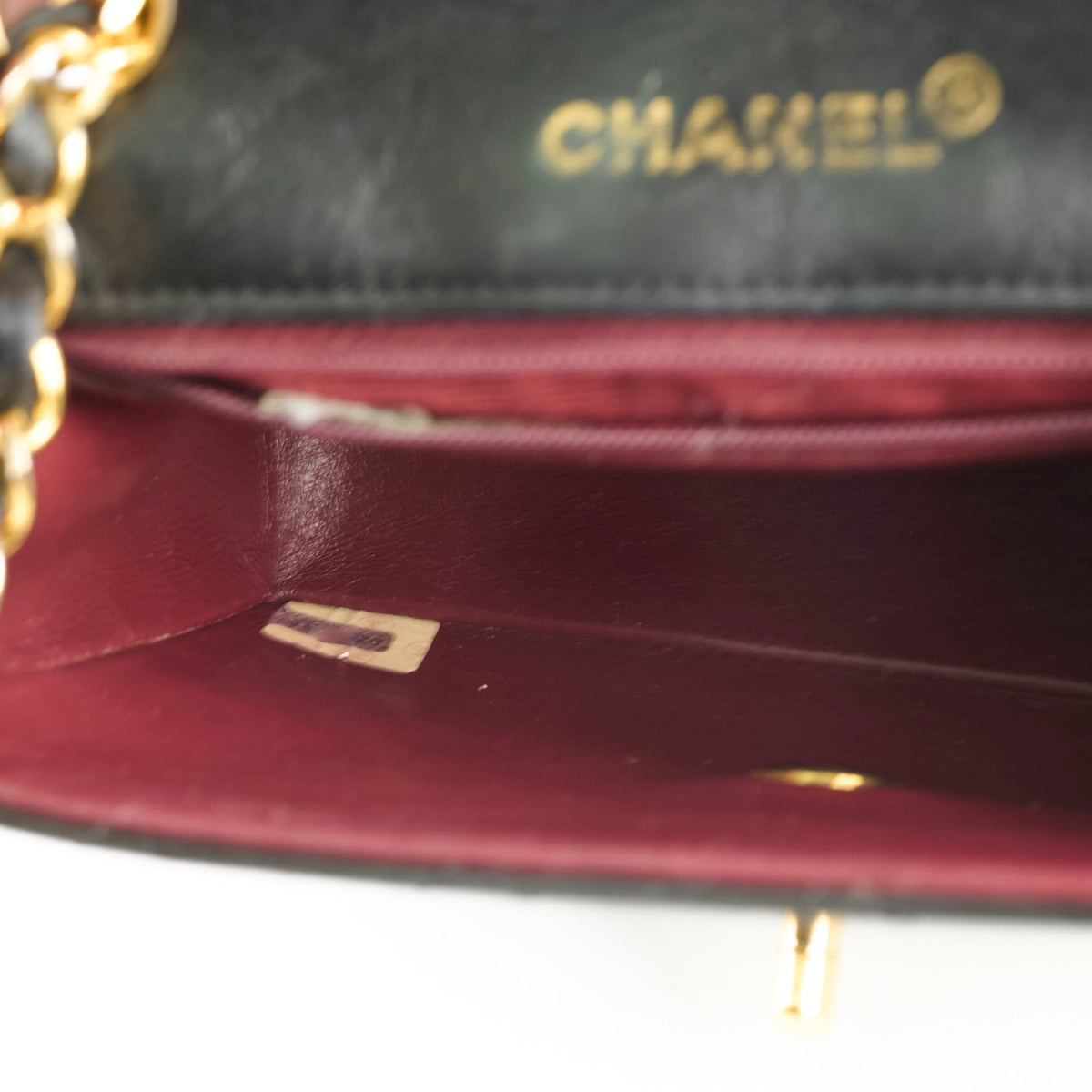 Chanel Vintage Mini Square Flap Black - Series 1 - photo 6