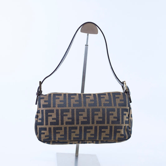 Fendi Baguette Zucca Canvas/Leather Shoulder - photo 2