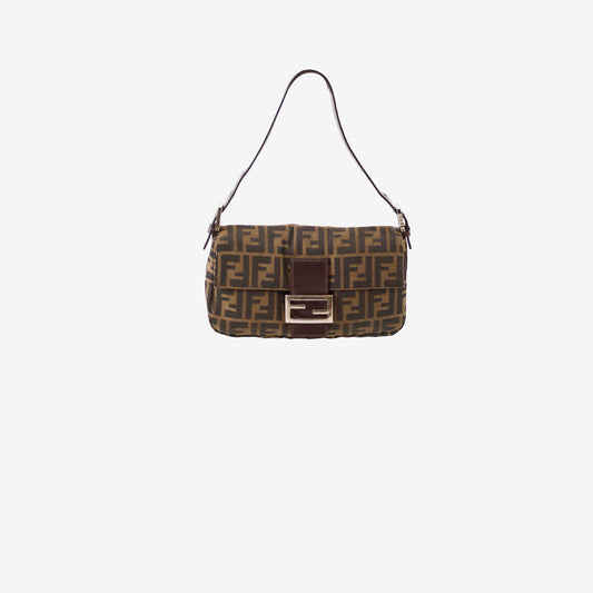 Fendi Baguette Zucca Canvas/Leather Shoulder - photo 1