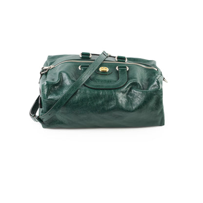 Gucci Green Grained Leather Bag - photo 1