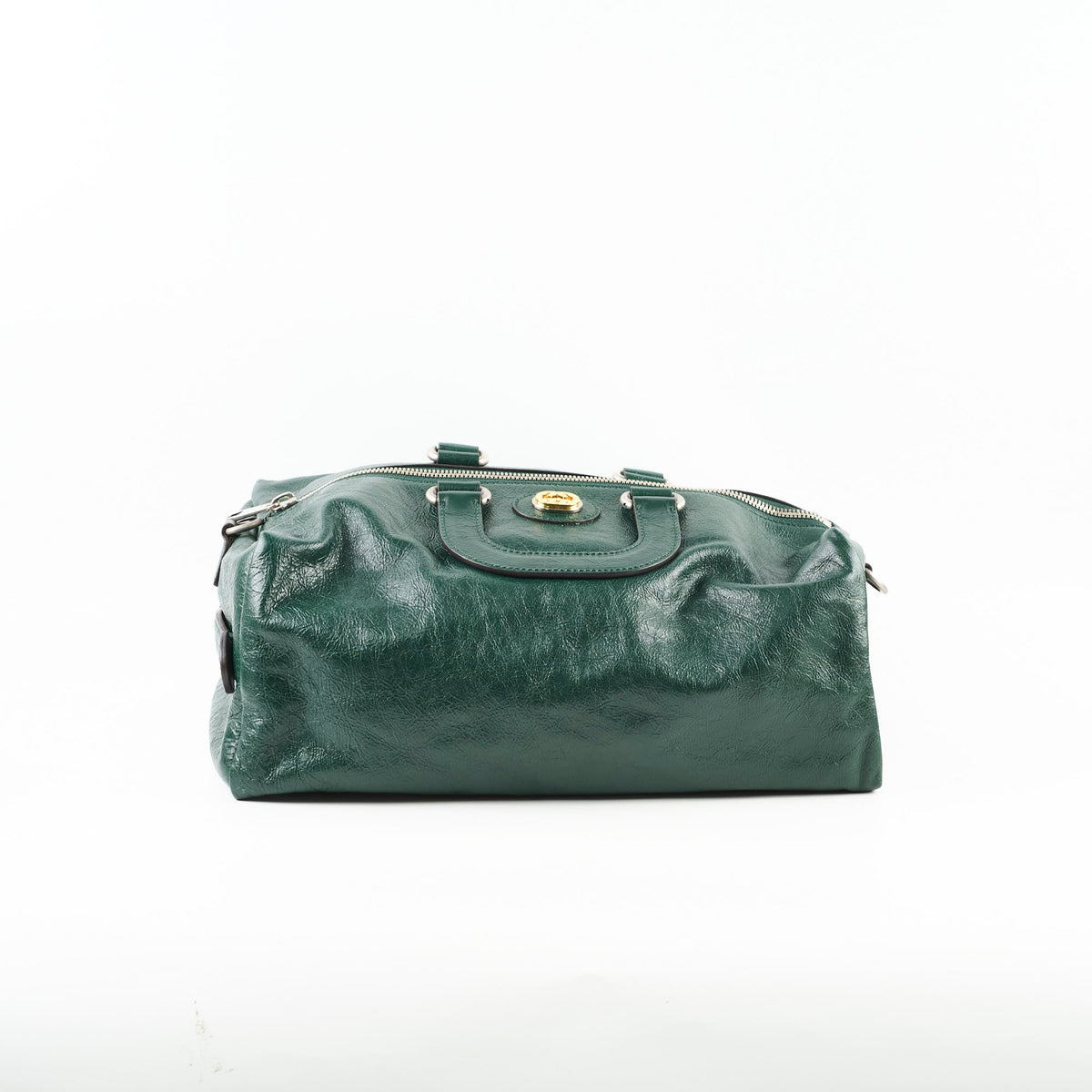 Gucci Green Grained Leather Bag - photo 2
