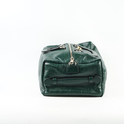Gucci Green Grained Leather Bag - photo 3