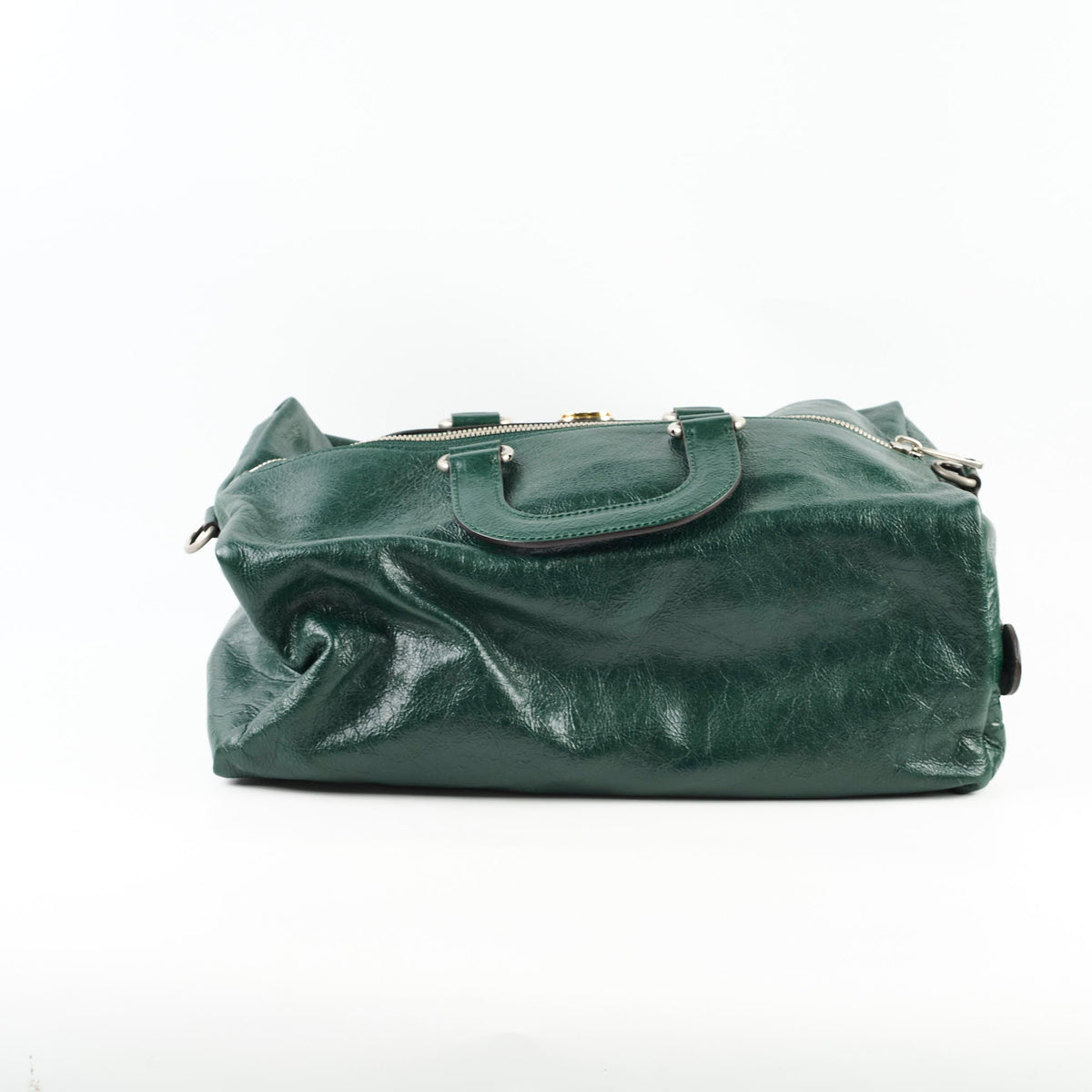 Gucci Green Grained Leather Bag - photo 4