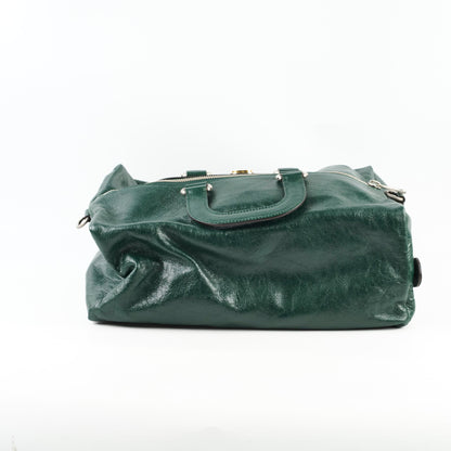 Gucci Green Grained Leather Bag - photo 4