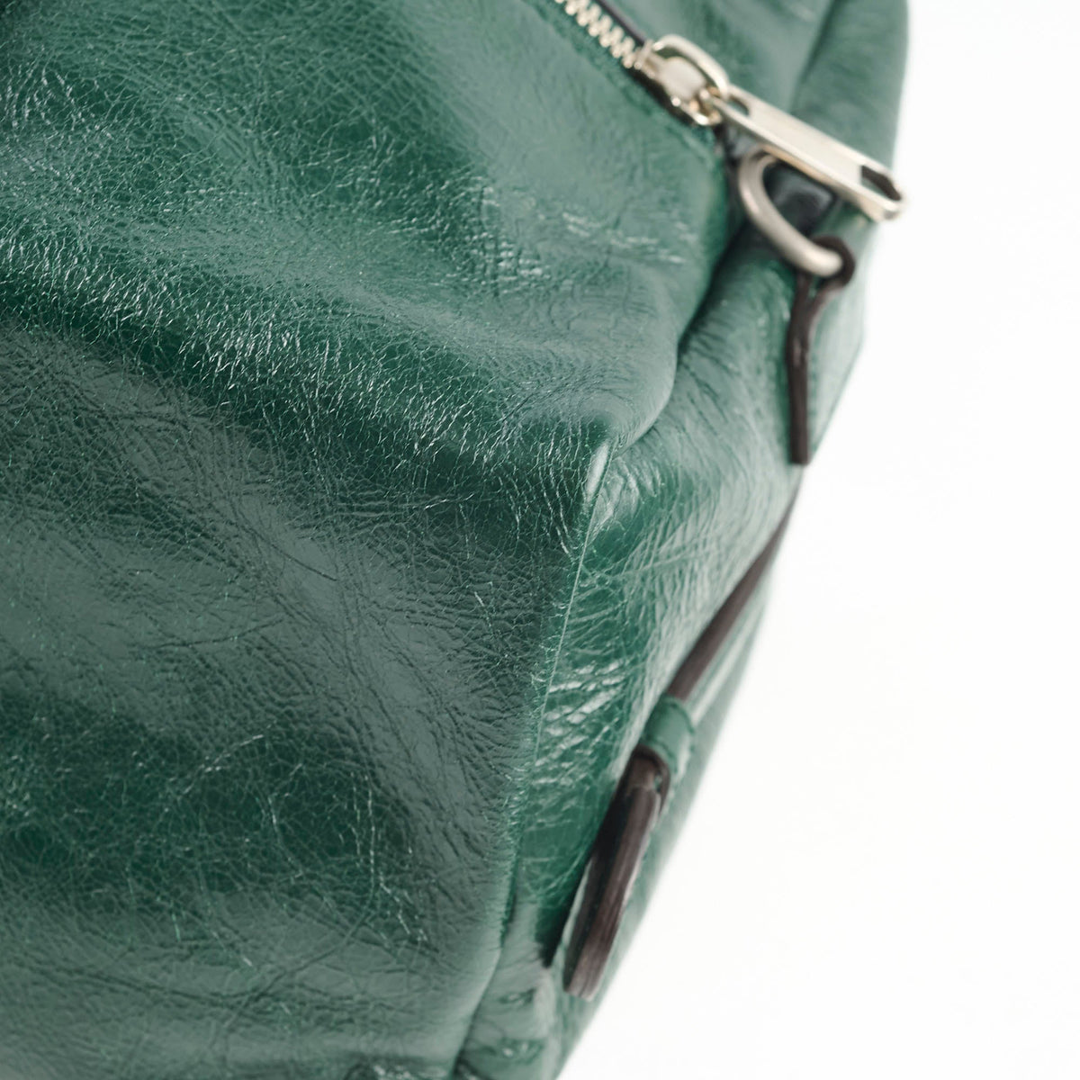 Gucci Green Grained Leather Bag - photo 9