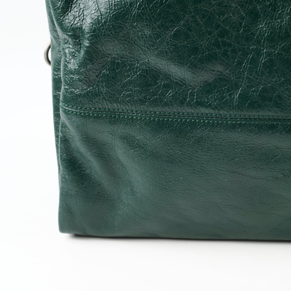 Gucci Green Grained Leather Bag - photo 18