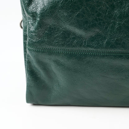 Gucci Green Grained Leather Bag - photo 18