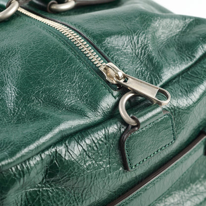 Gucci Green Grained Leather Bag - photo 13