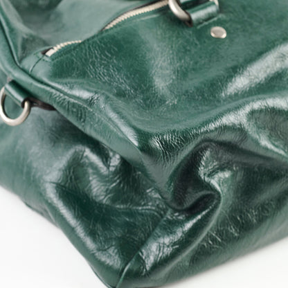 Gucci Green Grained Leather Bag - photo 14