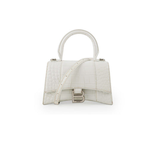 Balenciaga Hourglass XS White Croc - photo 1