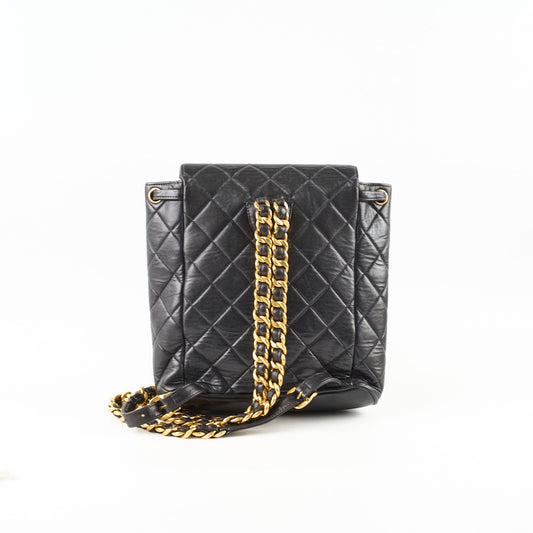 Chanel Vintage Duma Backpack Black - photo 2