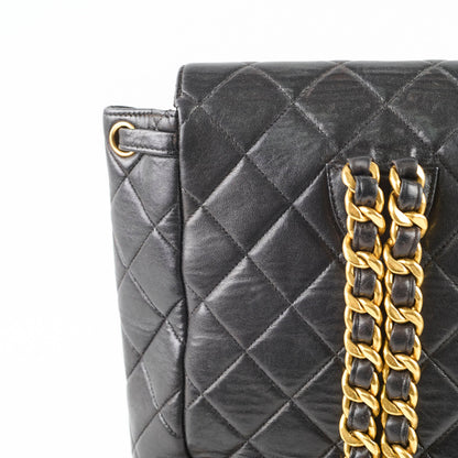 Chanel Vintage Duma Backpack Black - photo 9
