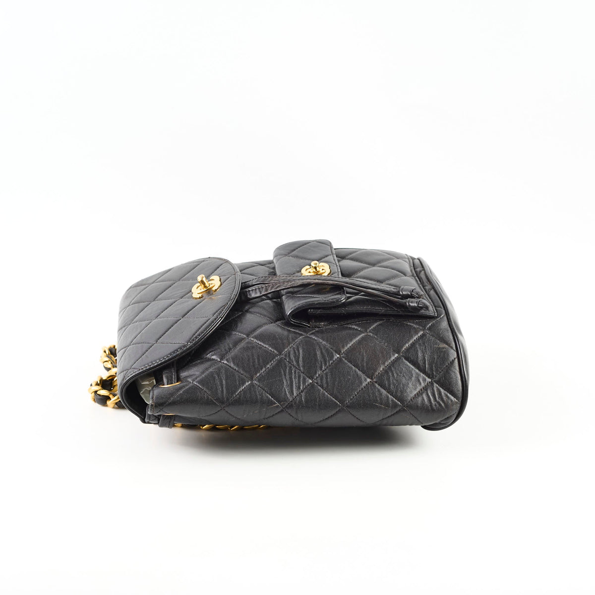 Chanel Vintage Duma Backpack Black - photo 3