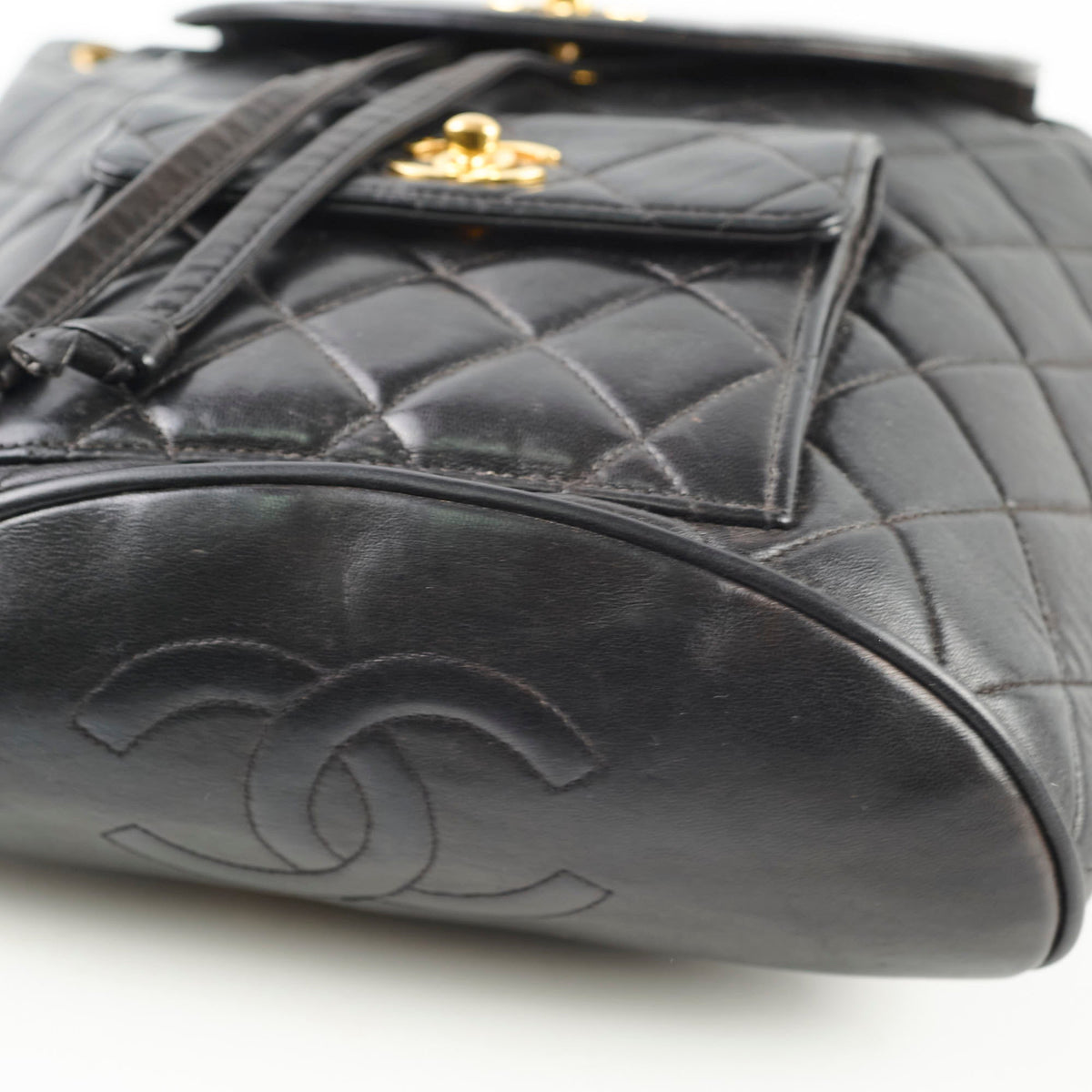Chanel Vintage Duma Backpack Black - photo 15