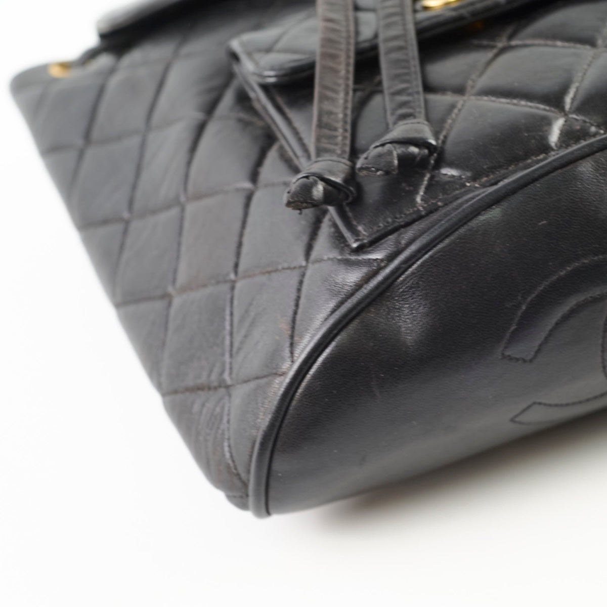 Chanel Vintage Duma Backpack Black - photo 14