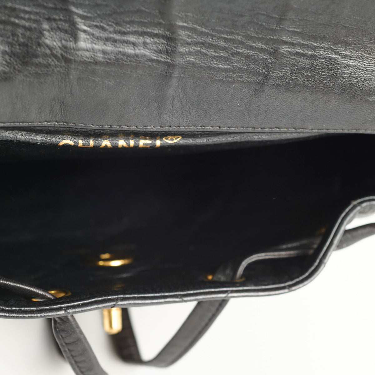 Chanel Vintage Duma Backpack Black - photo 13