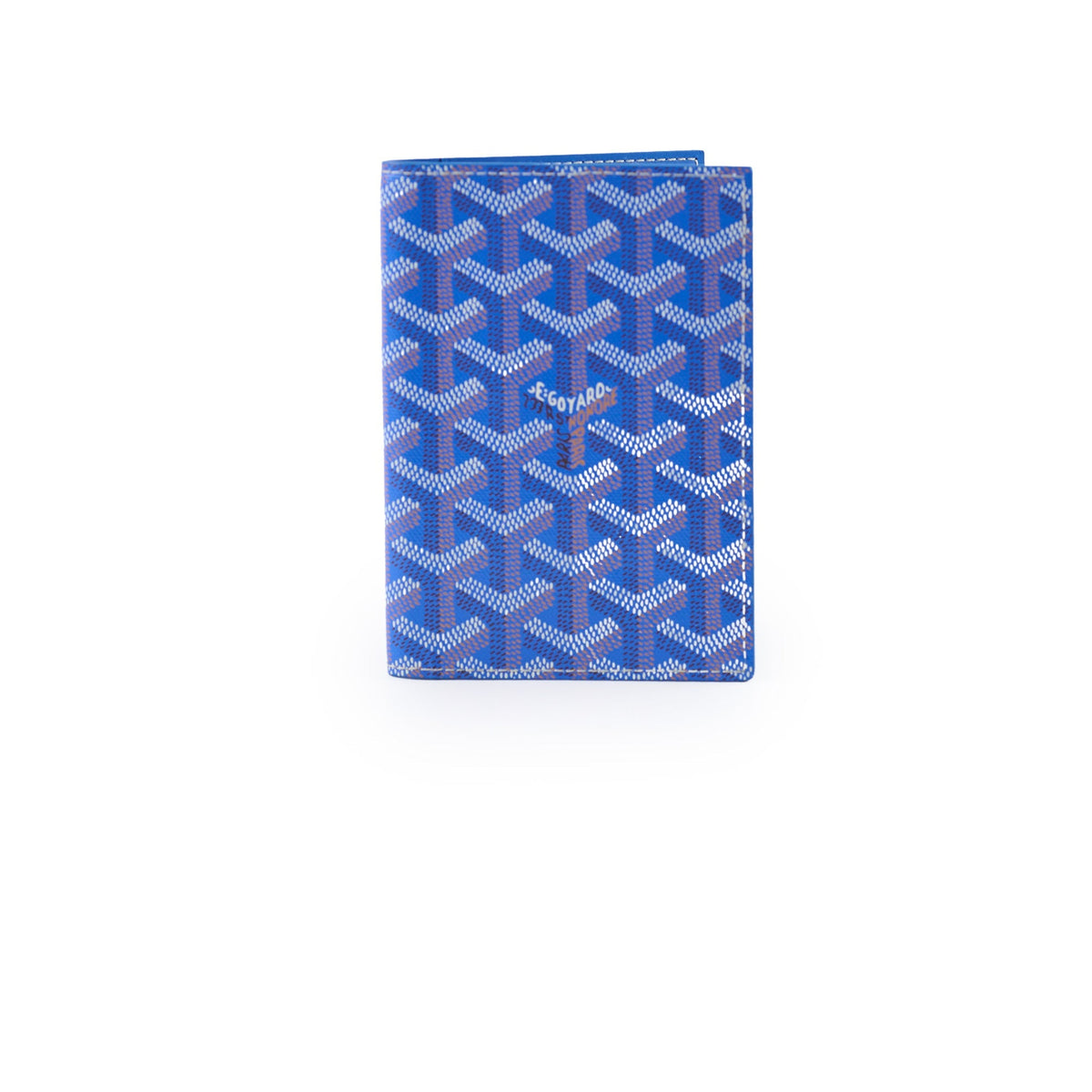 Goyard Passport Holder Blue - photo 1