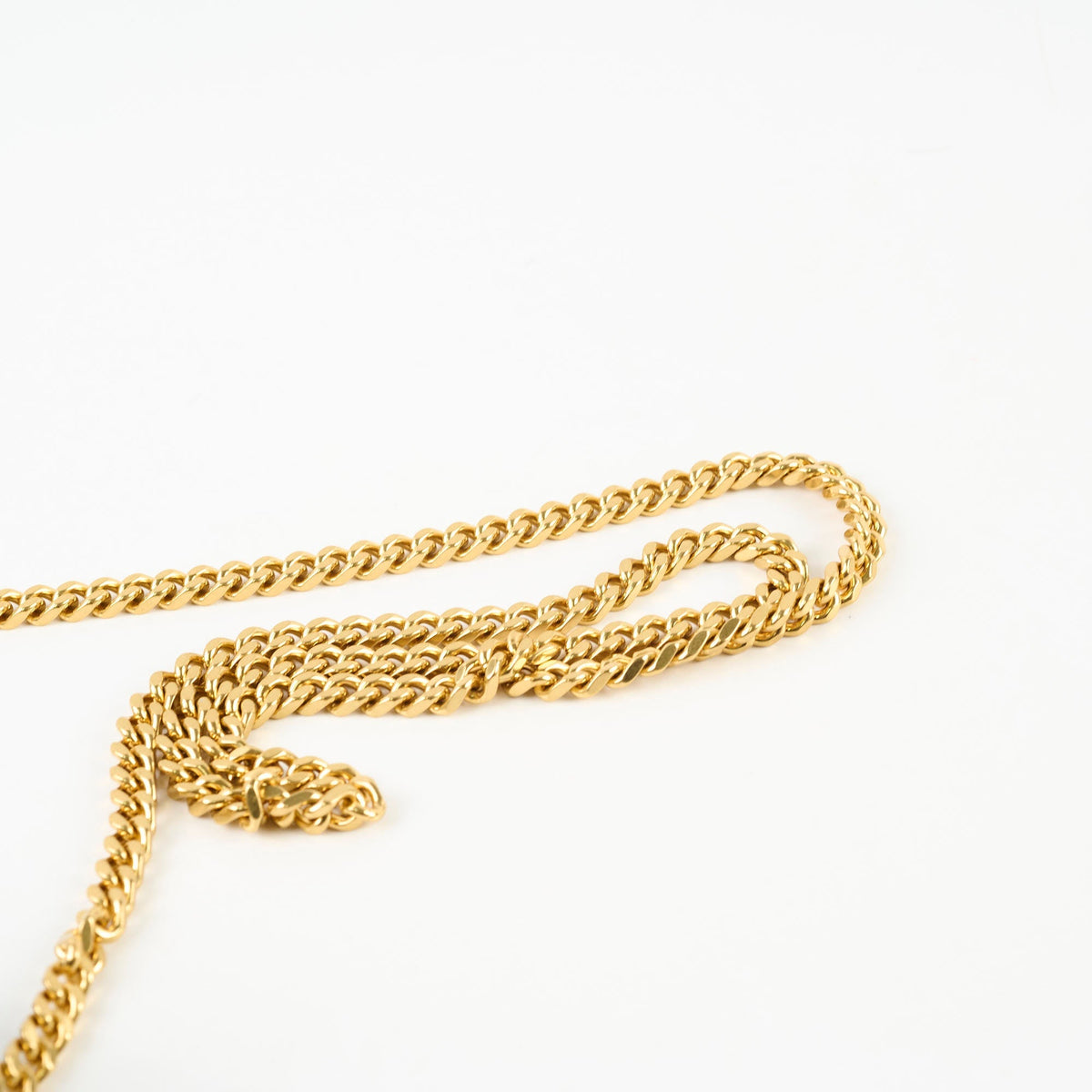 Saint Laurent Cassandre Wallet On Chain Dark Green - photo 14