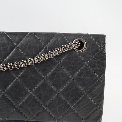 Chanel 2.55 Reissue 227 Grey Calfskin - photo 4