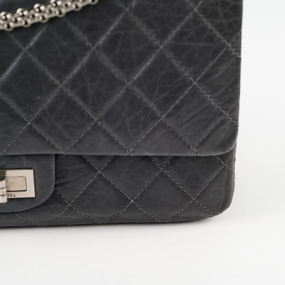 Chanel 2.55 Reissue 227 Grey Calfskin - photo 7