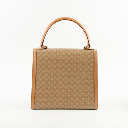 Celine Vintage Macadam Kelly Bag Beige - photo 3