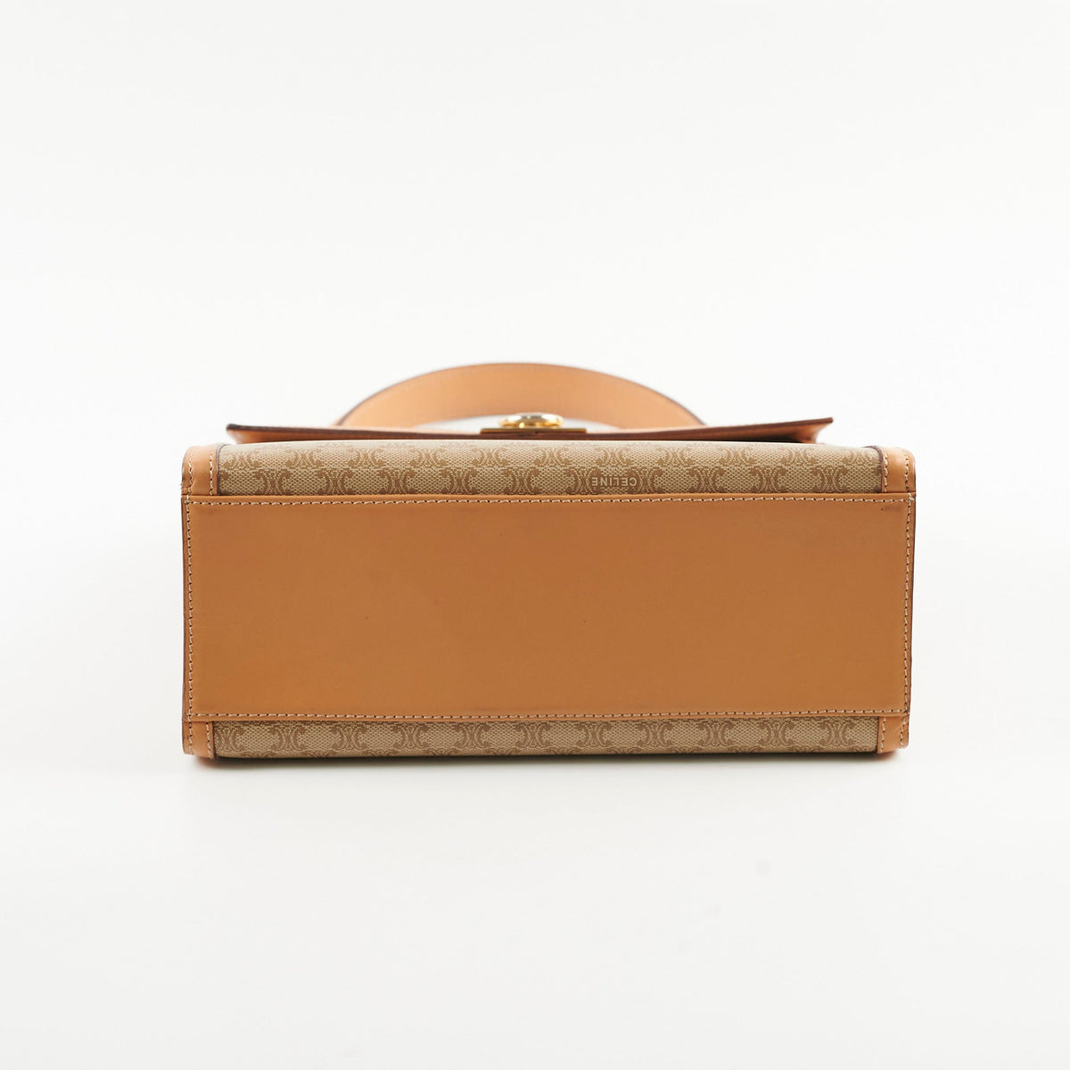 Celine Vintage Macadam Kelly Bag Beige - photo 5